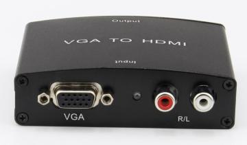 VGA R/L to HDMI Converter Box