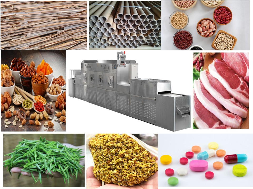 High Quality High Efficient Herbal Microwave Drying Sterilization Machine