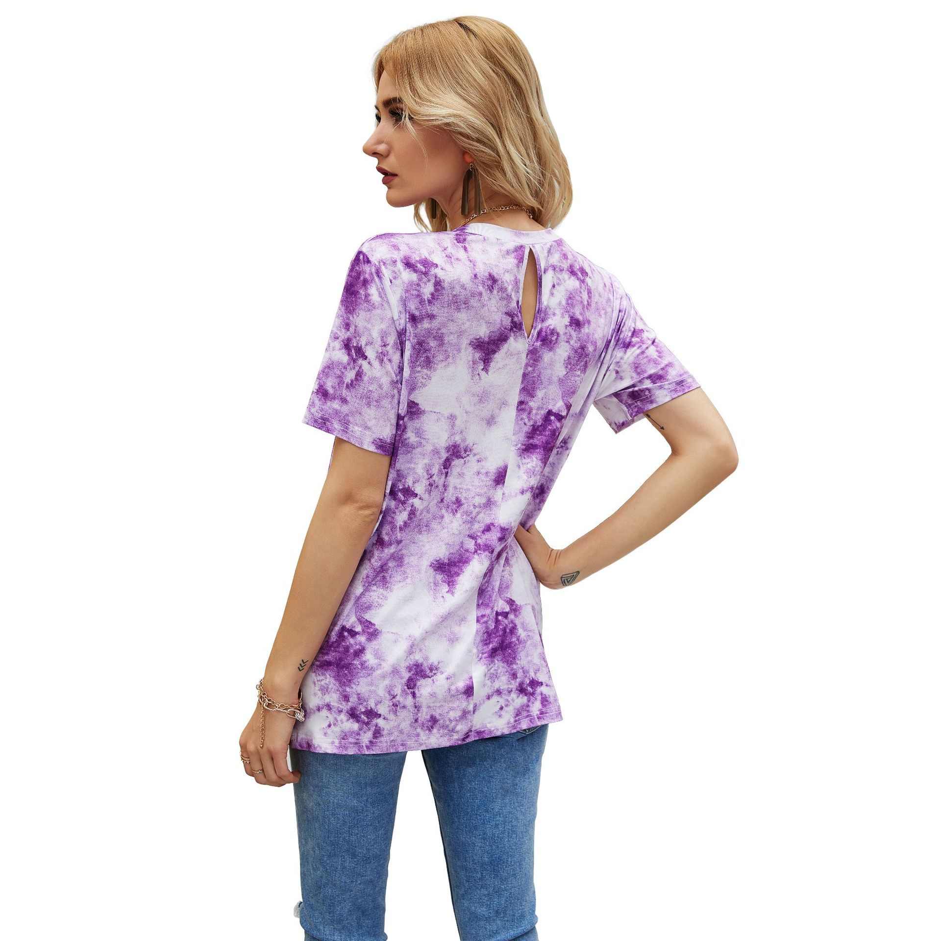 Women Tie Dye T shirt