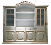 Antique grey bookcase design / commercial bookcase