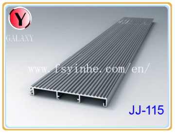 Rich surface treatment aluminium baseboard