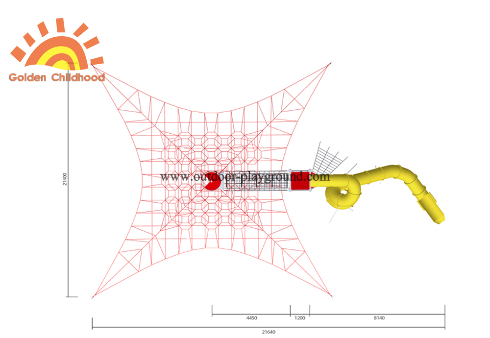 Commercial Indoor Playground Top Size