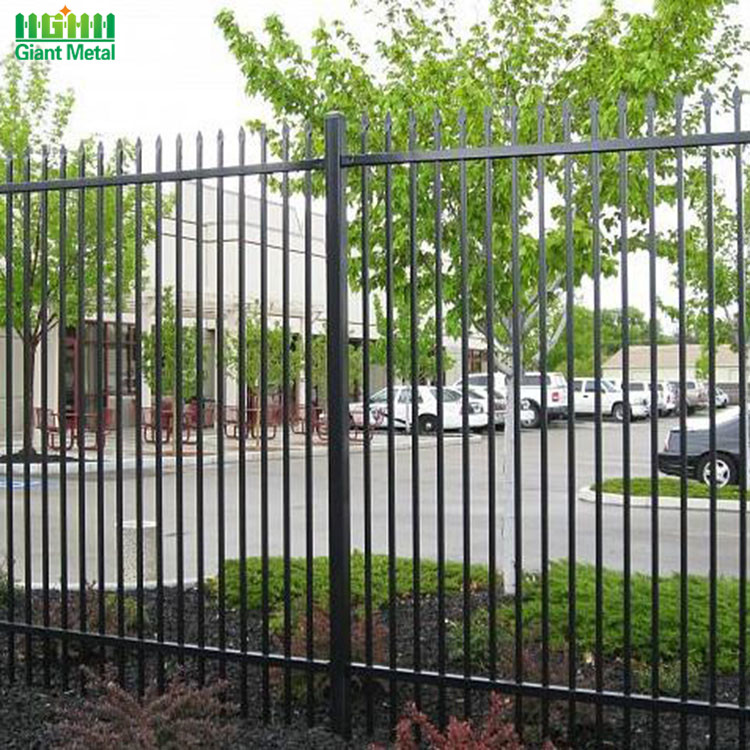 Spear Tops Forged Fence Ornamental Wrought Iron Fence