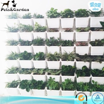 Low price garden rail fence flower pot planters