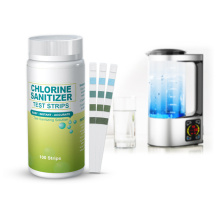 Swimming pool test strip chlorine test strips