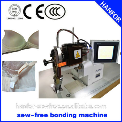 shanghai hanfor Automatic Adhesive Tape bonding Machine for bra