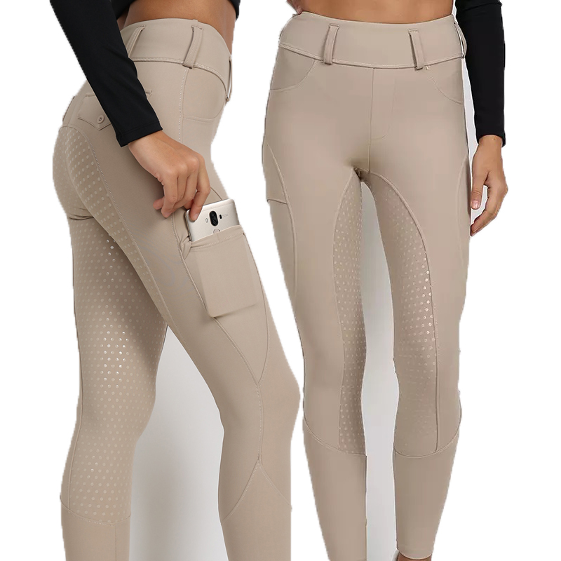 Damas ecuestres Jodhpurs Appare de montar asiento completo