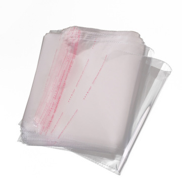 Clear Cellophane Bags: Self-Sealing OPP Plastic Gift Bags for Storage and Envelope Wrapping