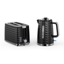 Manufacturer Direct Electric Kettle & Toaster Sets with Plastic Housing and Stainless Steel Inner Jug for Home Use