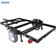 Folding Utility Trailer Single-Axle 4x8 Utility Trailer