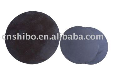 99.95% pure black molybdenum round disc