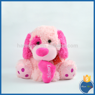 valentine day special gift 28cm lovely valentine gift electronic singing plush talking dog toys