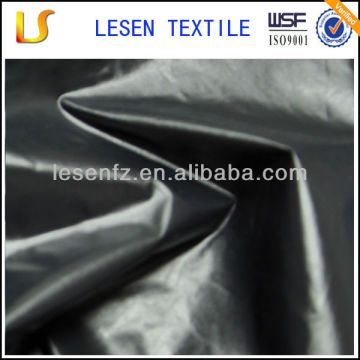 Black nylon taffeta fabric for coat