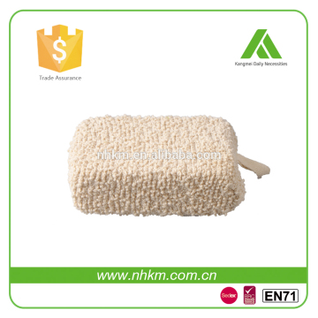 natural hemp bath sponge pad