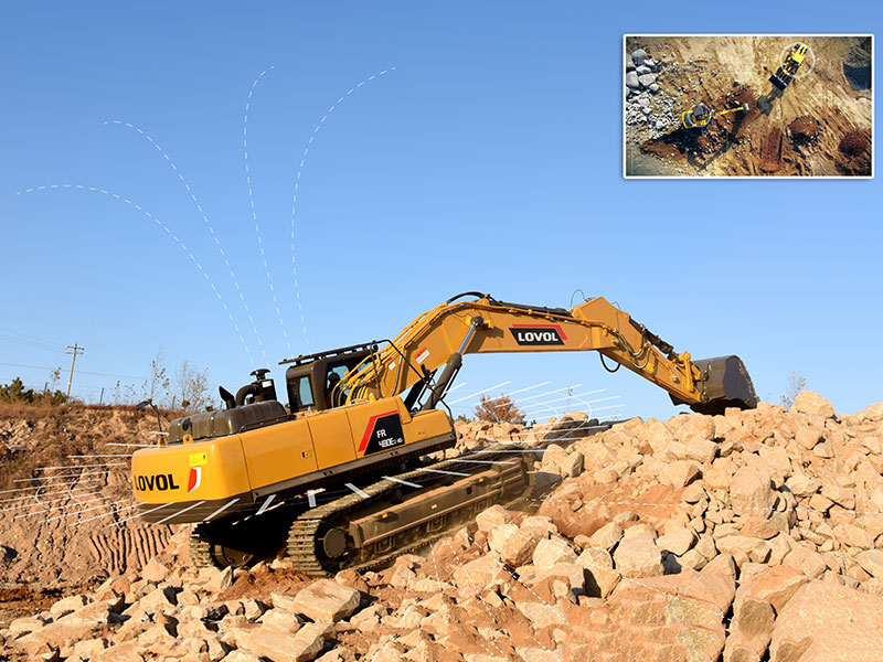 LOVOL excavator FR420E2-HD