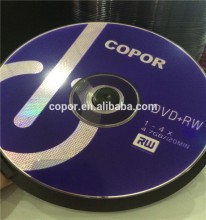 slim case pack Printed 1-4X Blank DVD-RW