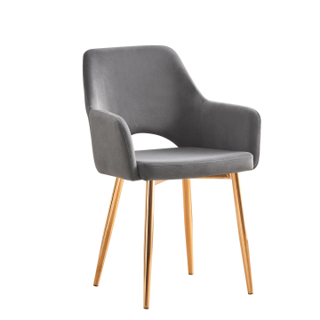 Premium Velvet Accent Chair for Dining Rooms