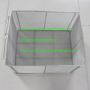 (expanded Metal Mesh &amp;frying Usage ) Wire Mesh Basket/frying Basket 