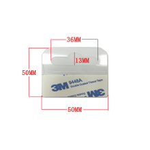 Self Adhesive Hang Tabs for Store Retail Display