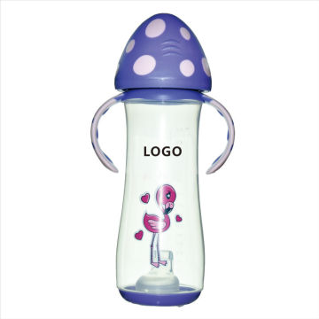 450mlPP feeding bottle Colorful big baby bottle custom