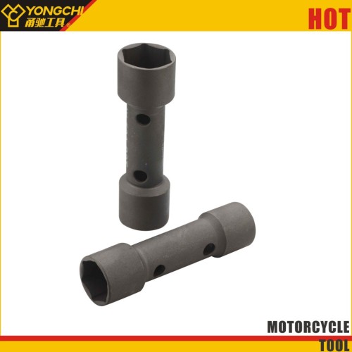double end spark plug socket of china mechanics tool for motorcycle