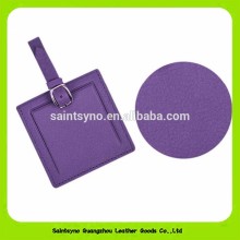 16455 New 2016 genuine leather security ID luggage tag