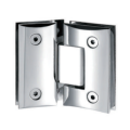 Curved sharp corner 135 degree glass shower hinge