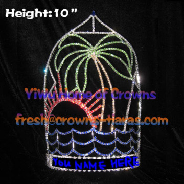 10inch Tall Palm Tree Summer Pageant Crowns