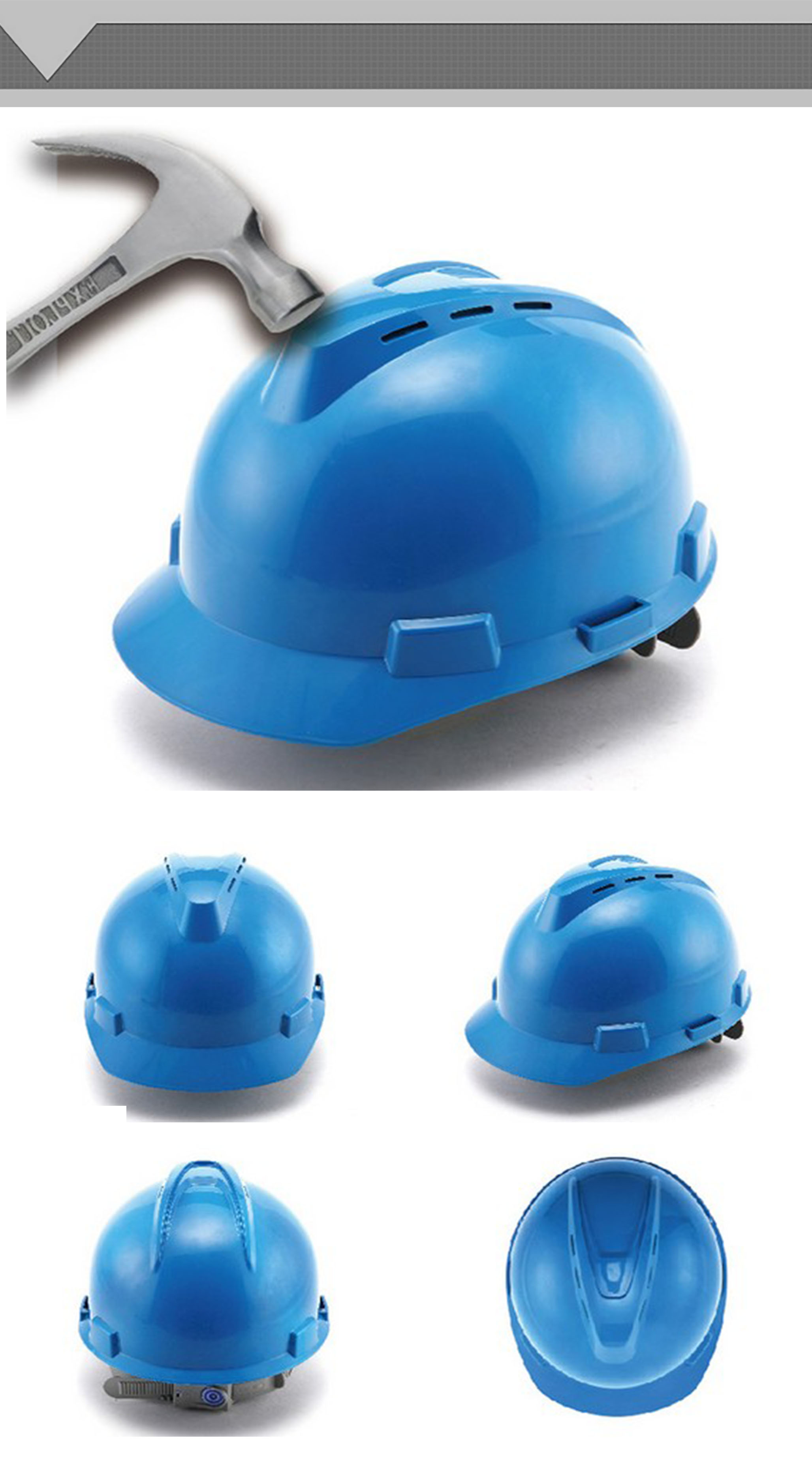 Professional Quality Personal Protective Construction Safety Helmet