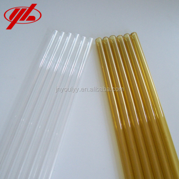 COE 7.0 Amber or Clear Color Glass Borosilicate Tubes