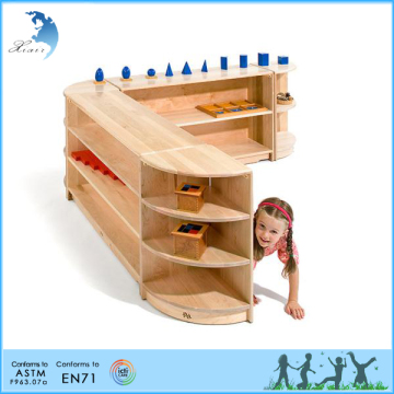 Montessori Kindergarten Wooden Montessori Kids Classroom Funiture Sets