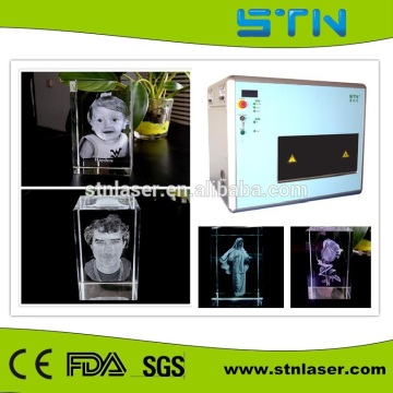 3D Laser Engraving Machine for Glass Engraving