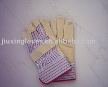 Pig split leather glove