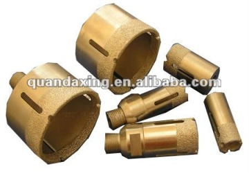 Vacuum Brazed stone drill bit