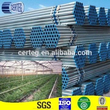 building material greenhouse gi pipes