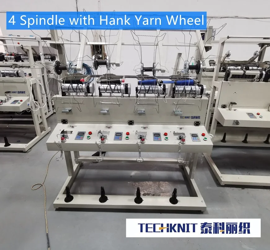 4 Spindle Winding Machine with Wax Device