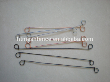 12''Galvanized Loop Tie Wire / 9''Bag Tie Wire /1.5mm Loop tie wire black annealed/Rebar tie wires/twist wire tie
