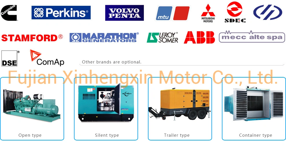 Small Power 12.5kVA 15kVA 20kVA 25kVA 30kVA 50kVA Yangdong Isuzu Foton FAW Silent Type Diesel Power Generator