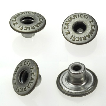 Metal Brass Jacket Jeans Button