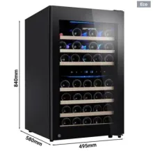 Wine Bottle Cooler Commercial Fridge in Wine Cellar