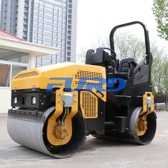 FURD 3 Ton Double Steel Drum Asphalt Roller (FYL-1200)