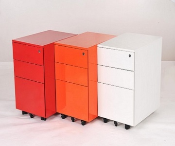 3 drawer steel file cabinet vertical pedestal