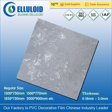 Self-adhesive pvc decoration film for pvc wall panel