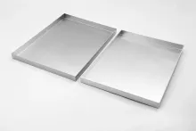 Rk Bakeware China Custom Stainless Steel Rectangle Brownie Pan Brownie Cake Pan for Wholesale Bakeries