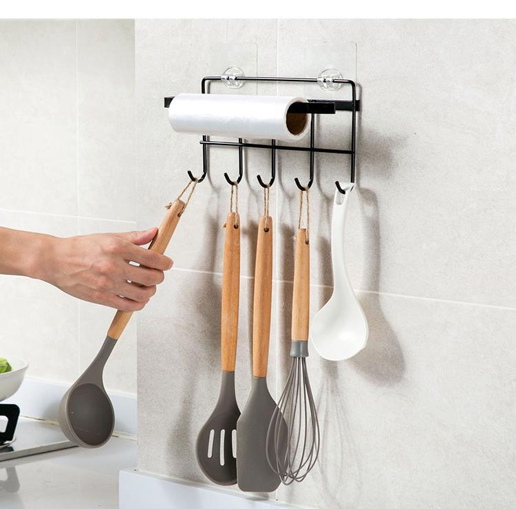 Sorunsuz Demir Havlu ve Rulo Kağıt Rafı Seamless Iron Towel and Roll Paper Rack