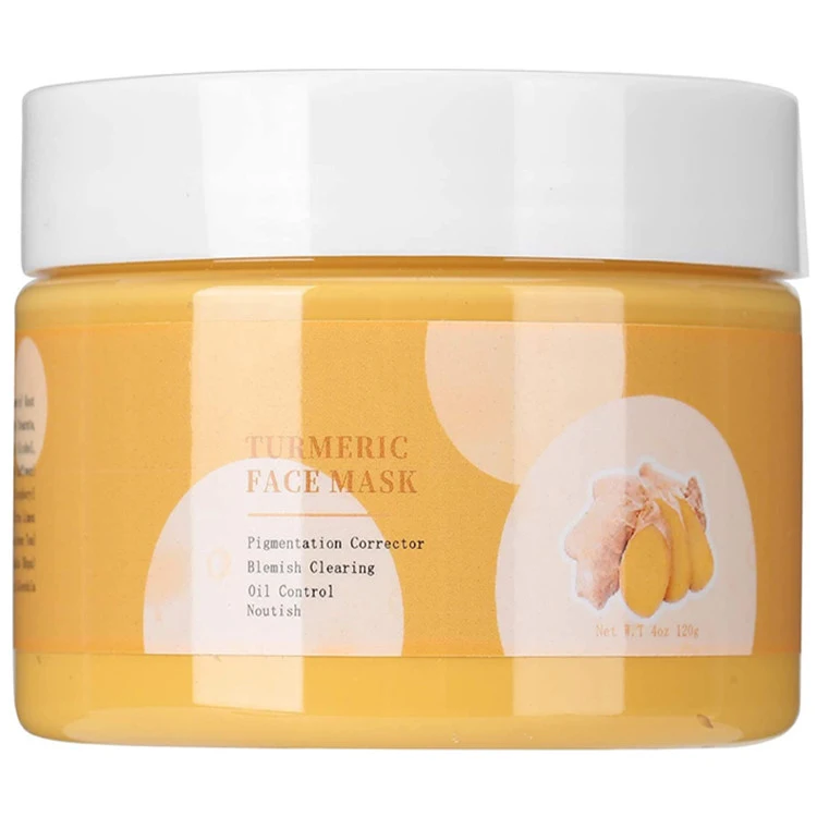 Mud Mask Turmeric Face Mask Moisturizing & Brightening Skin Facial Mask