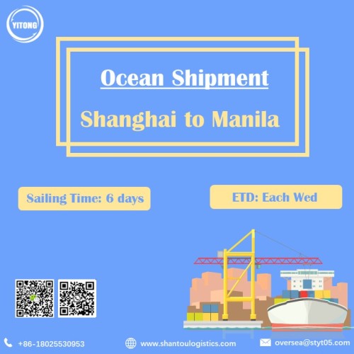 Ocean Shipping van Shanghai naar Manila