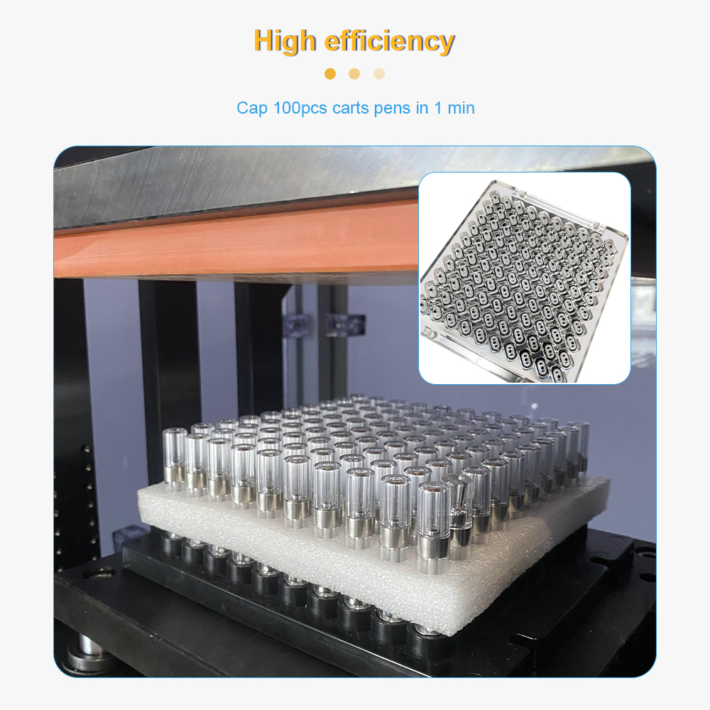 Máquina de tampa de cartucho automático Auto Cartridge Capping Machine