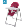 Chaise haute pour bébé en plastique avec plateau amovible