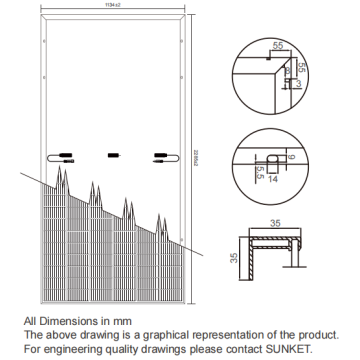 545W Panel Solar Mono 182mm 144cells